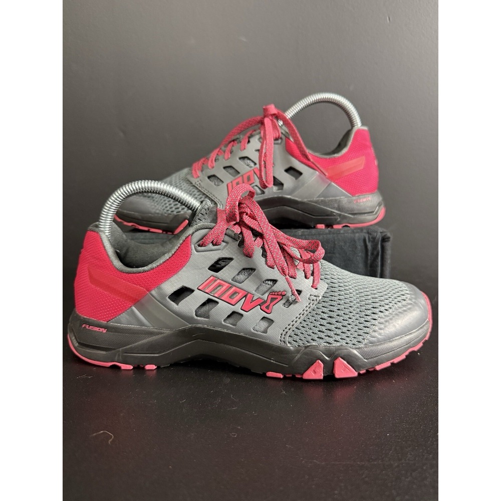 Running Shoes Womens Athletic‎ 9 All Train 215 Sneakers Gray Pink Inov8 Walking